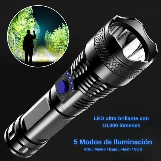Linterna LED Táctica Militar