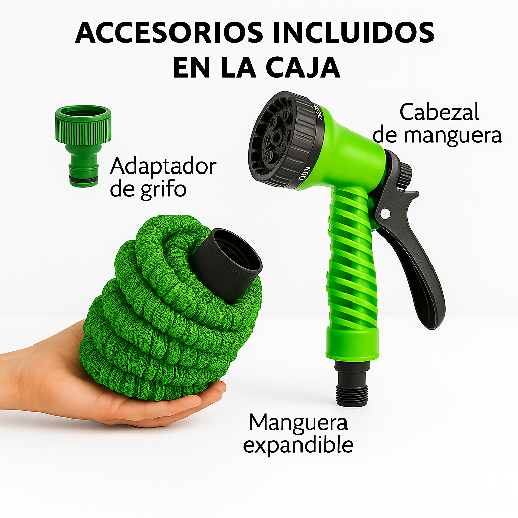 Manguera Mágica Expandible 7 en 1